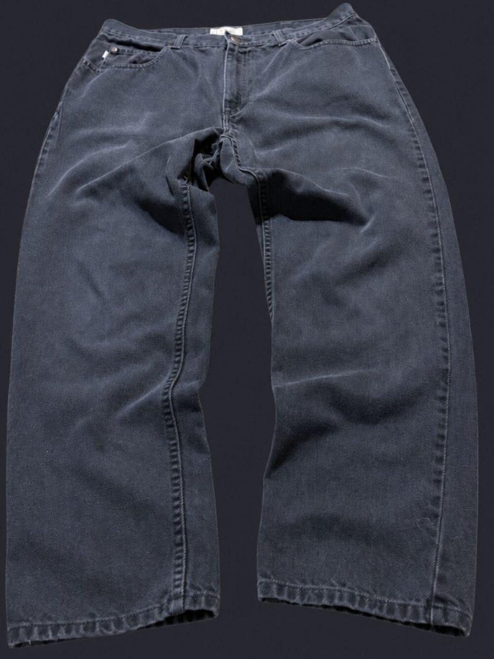 L.L.Bean Classic Fit Faded Black Jeans 36x30